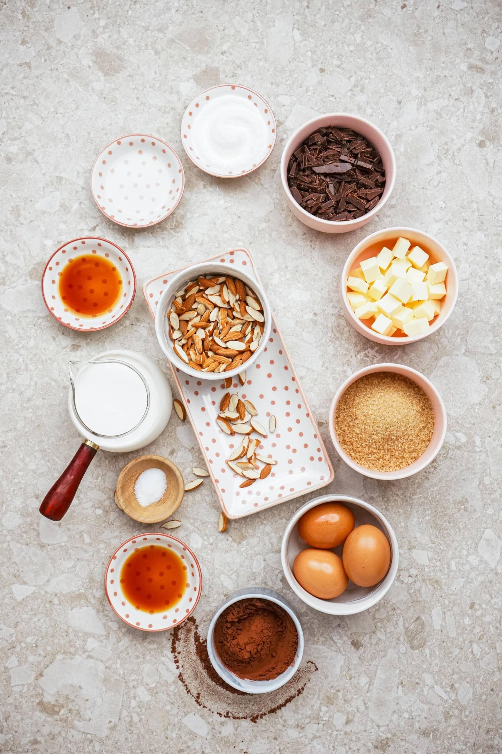 flourless chocolate cake ingredients