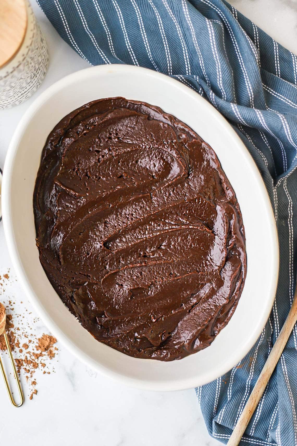 Chocolate Cobbler Batter