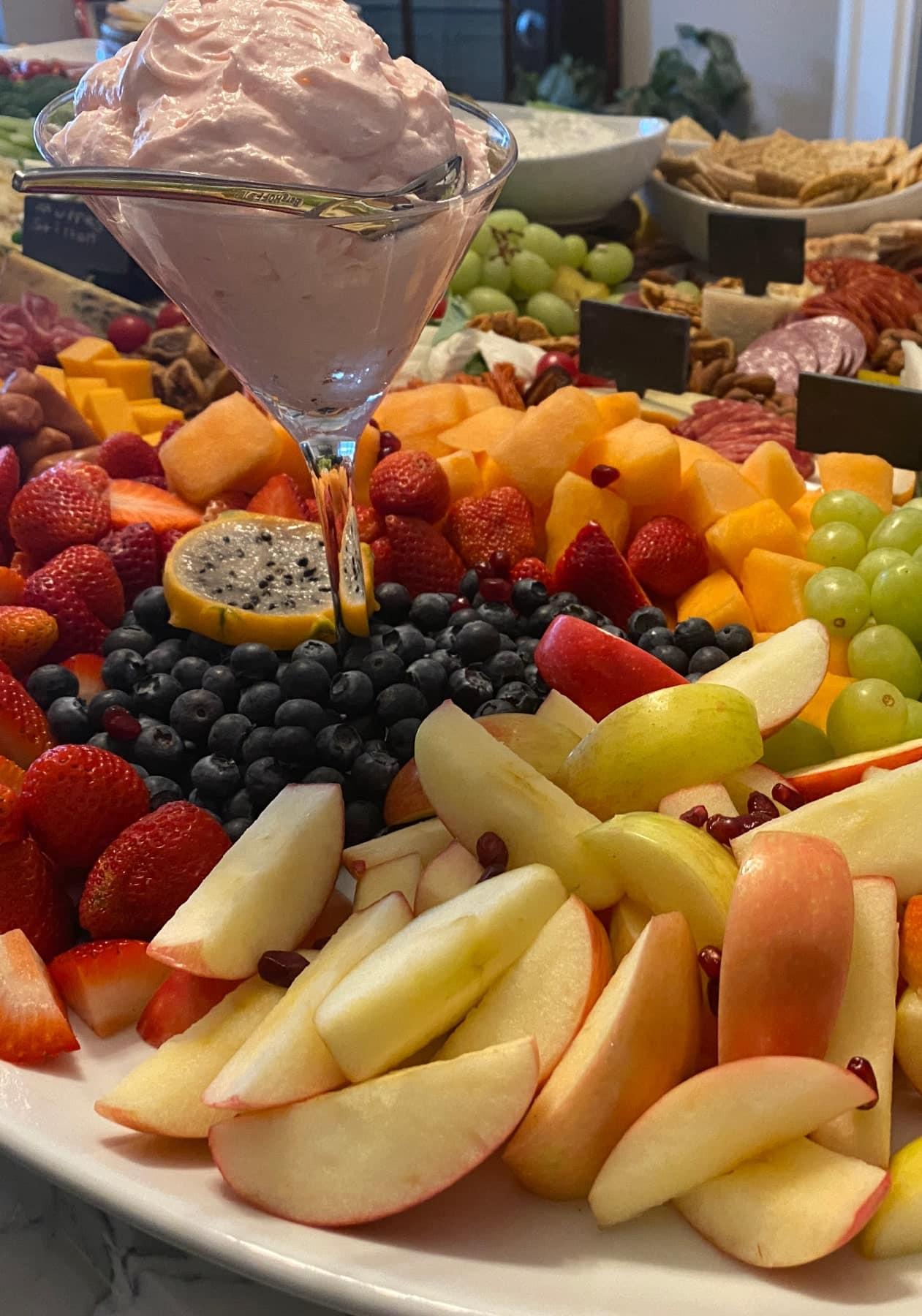 fresh fruit platter