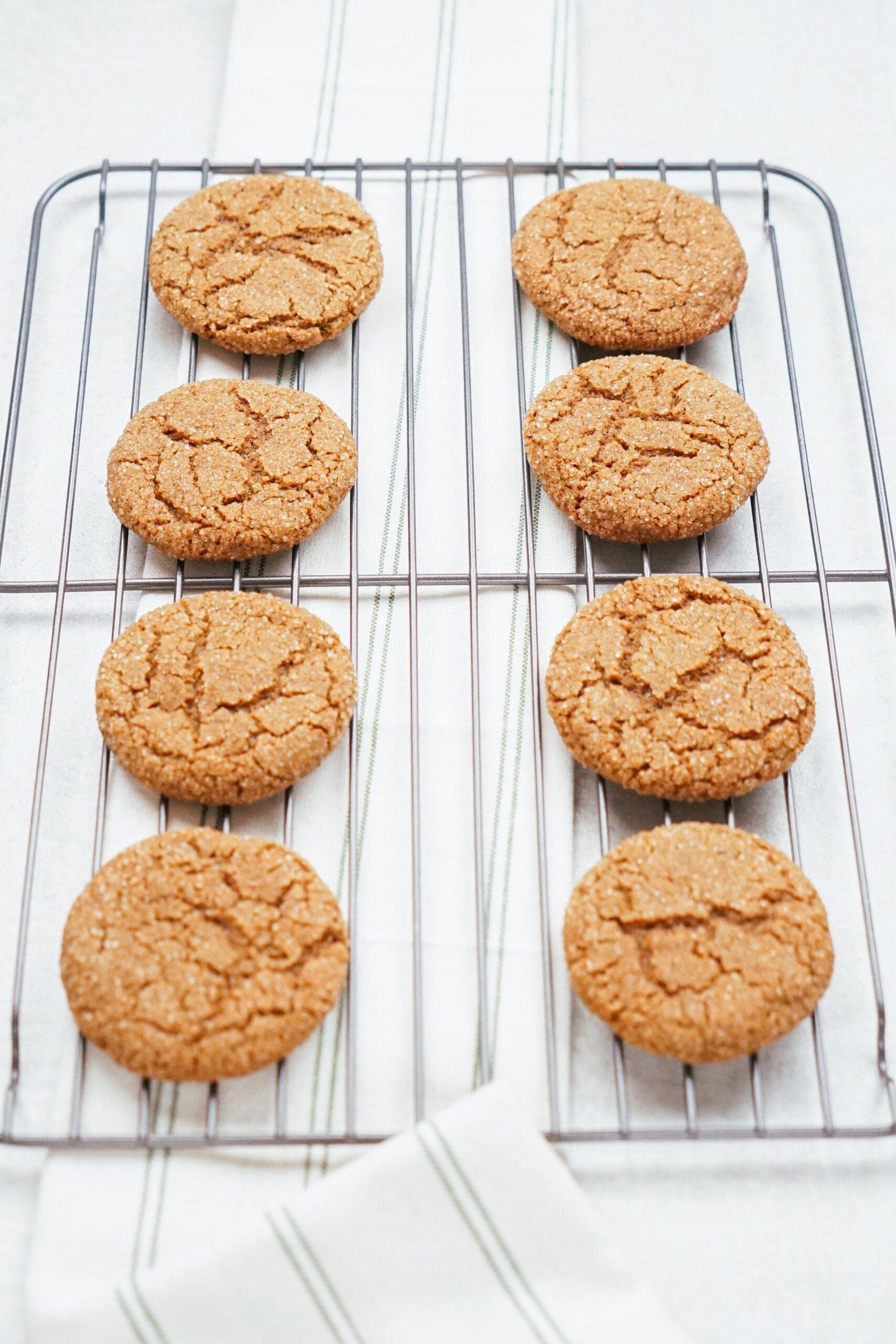 cookies on a cooling rack