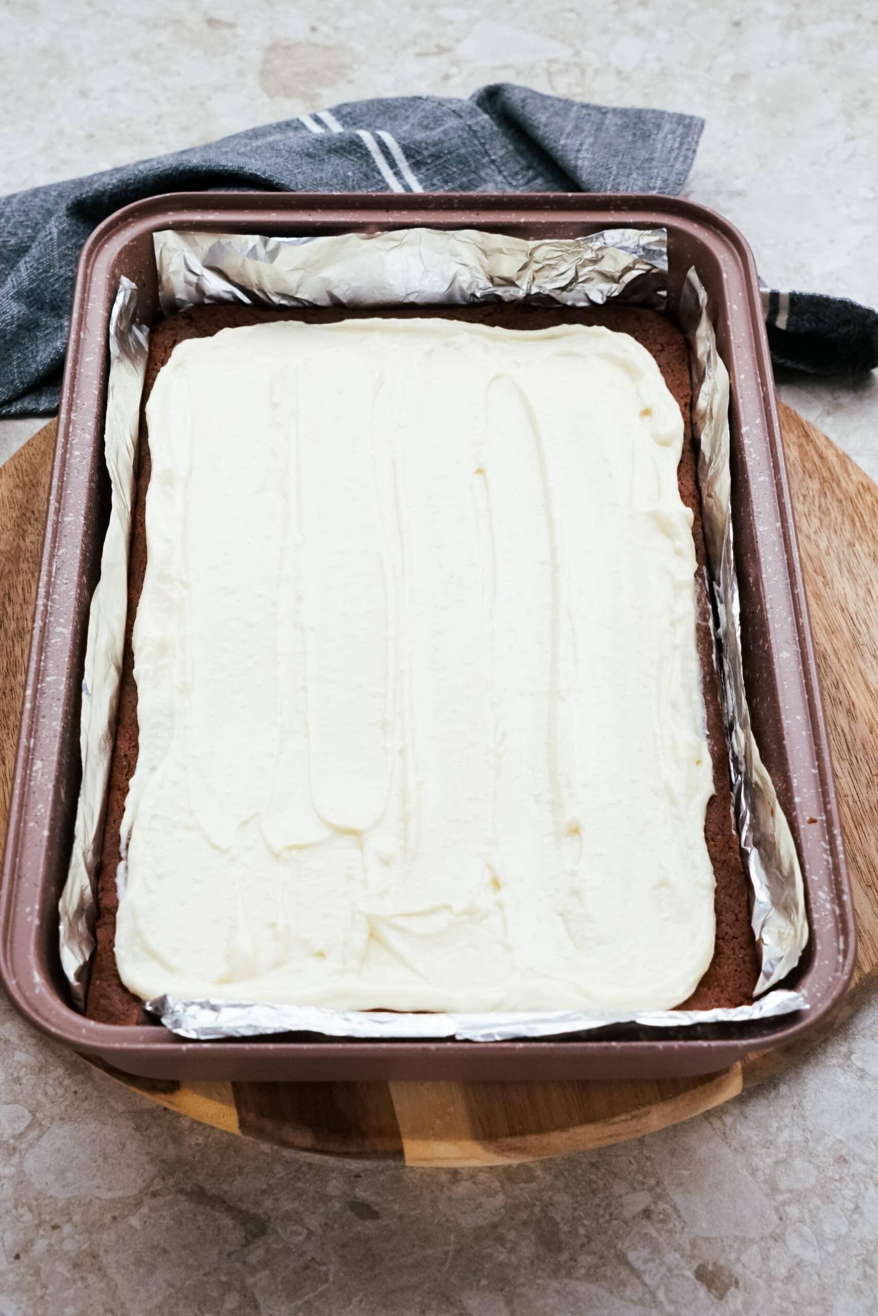 frosted gingerbread bars
