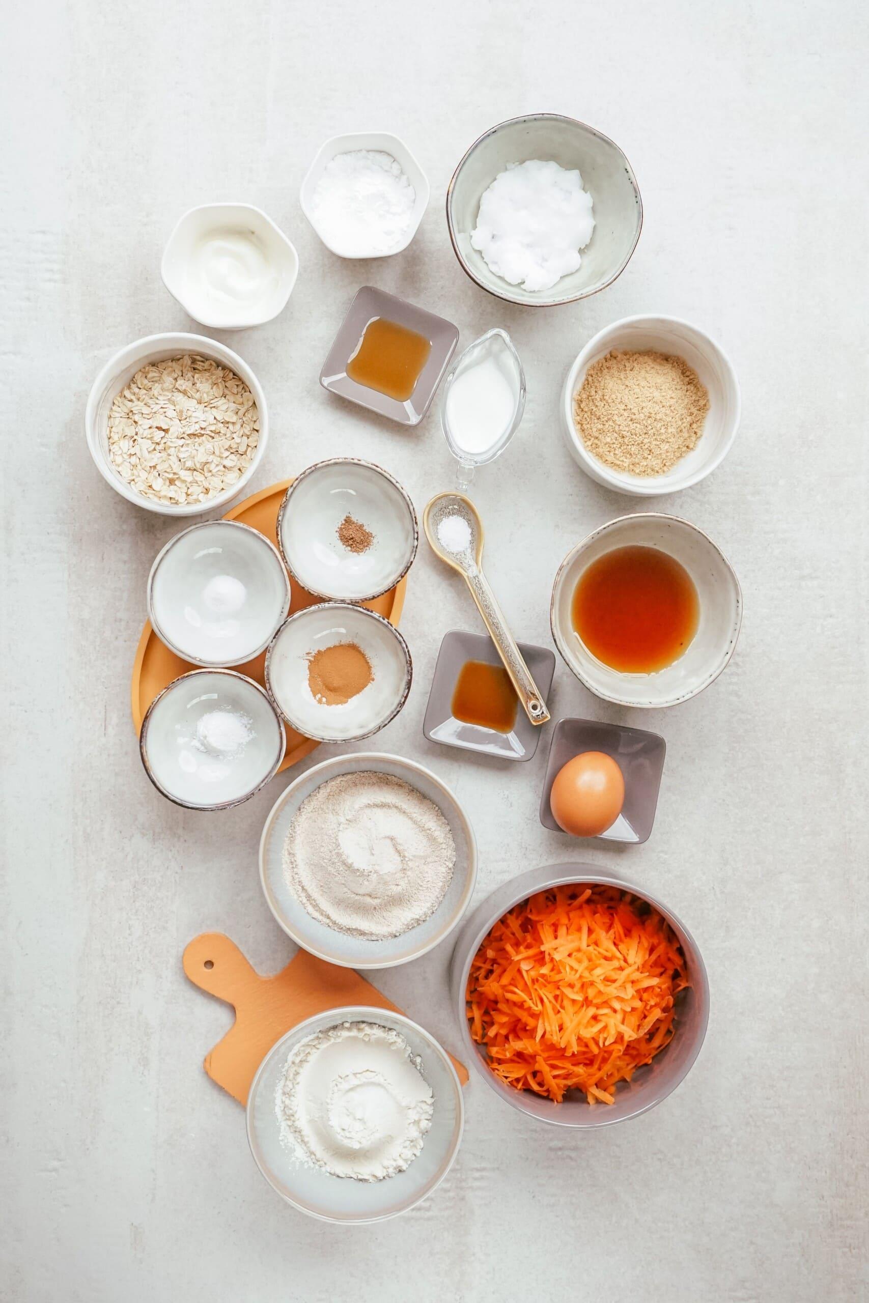 carrot oatmeal cookie ingredients