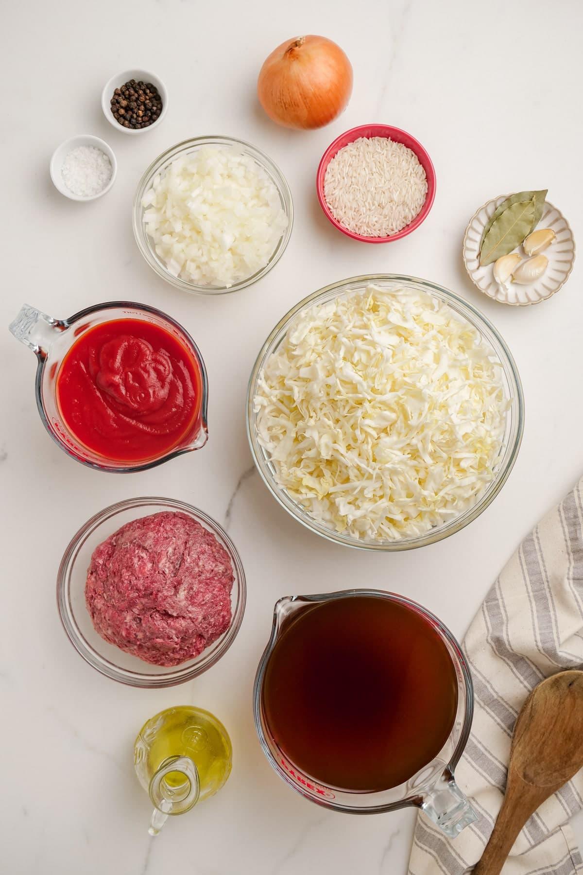 cabbage roll soup ingredients