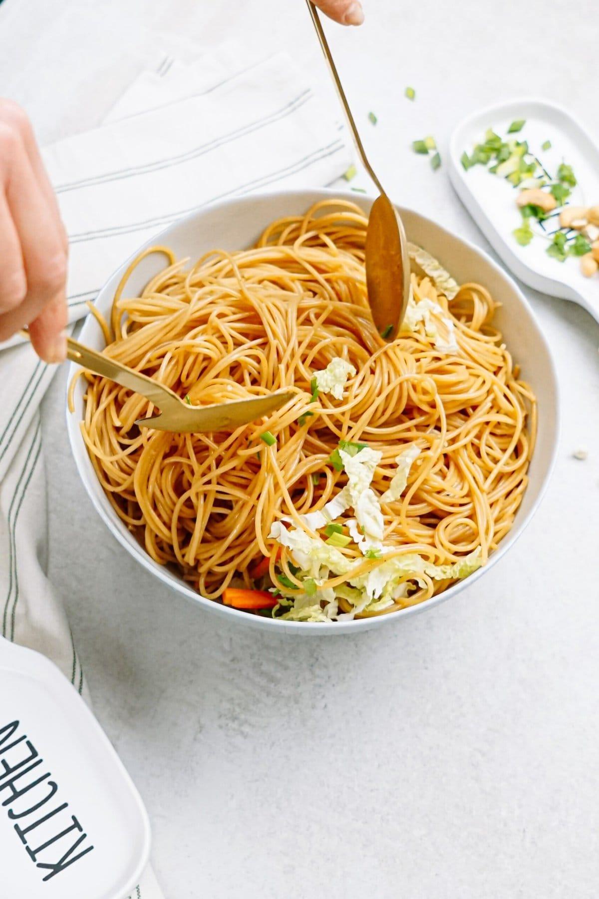 sesame noodle salad