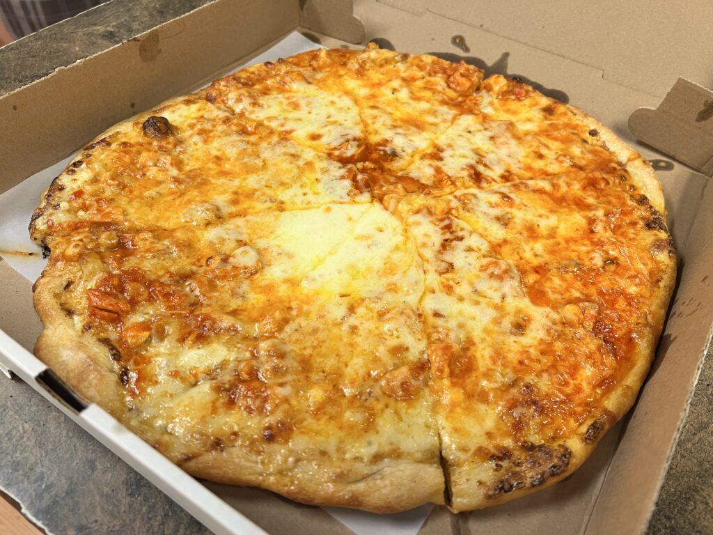 Chicken Wing Pizza From Larry’s Pizza