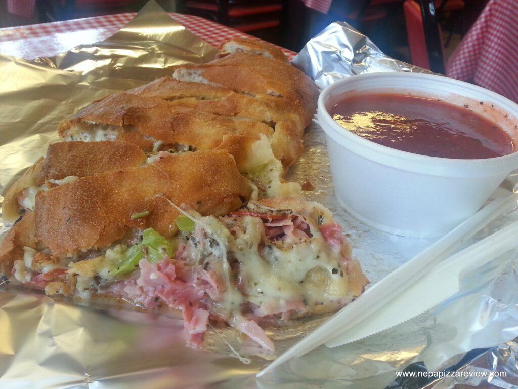 Joe's Pizza Nanticoke Stromboli