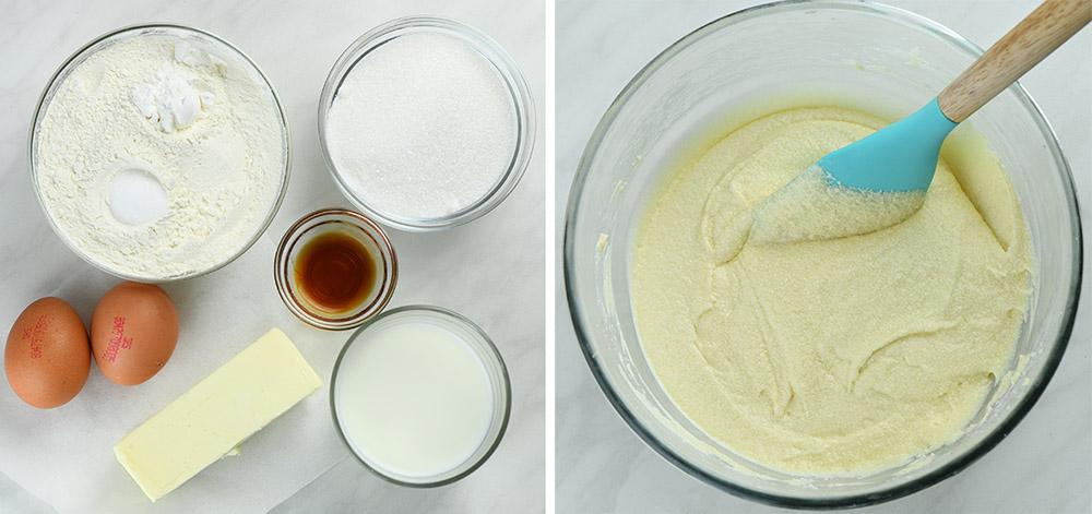 Apple Crisp Cheesecake Bread ingredients