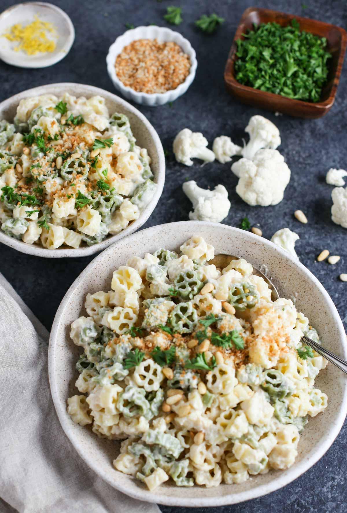 Vegan Cauliflower Alfredo