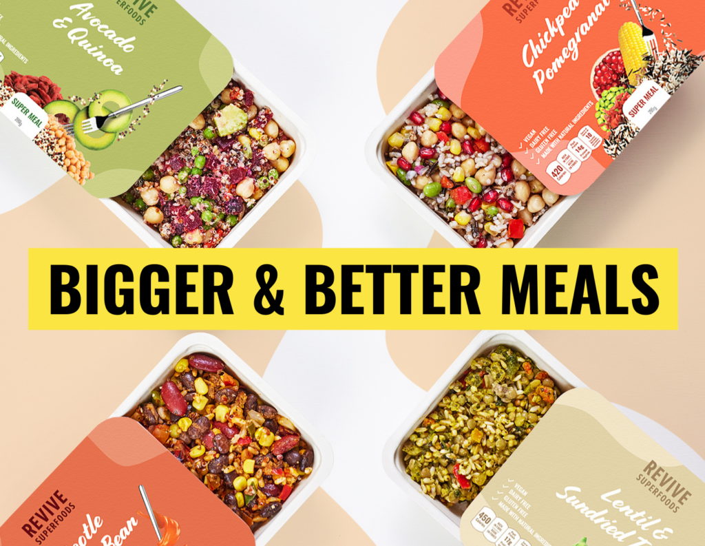 Introducing, Bigger & Better Meals