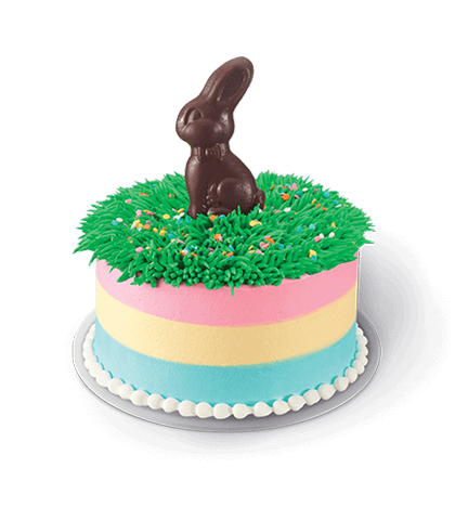 Bunny Stripe Cake