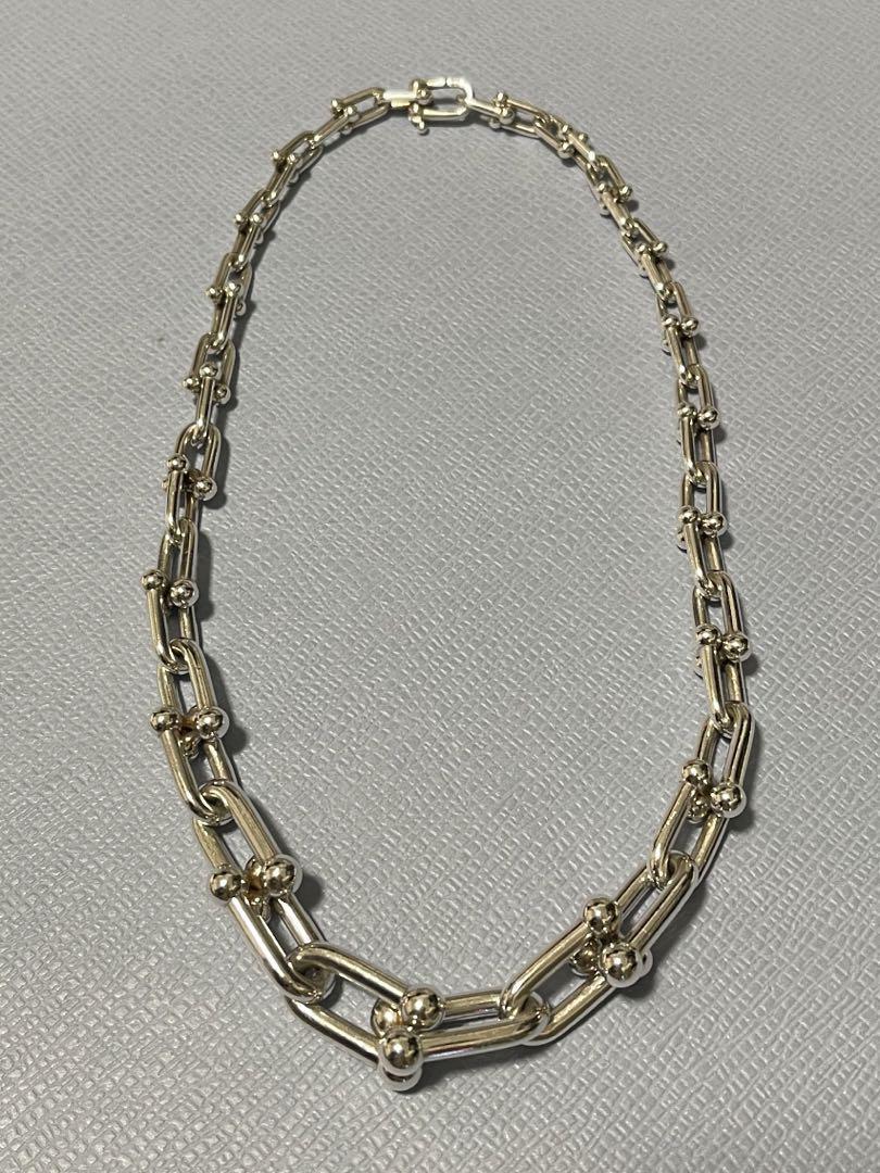 Tiffanyティファニー ハードウェア グラジュエイテッド リンク ネックレス
