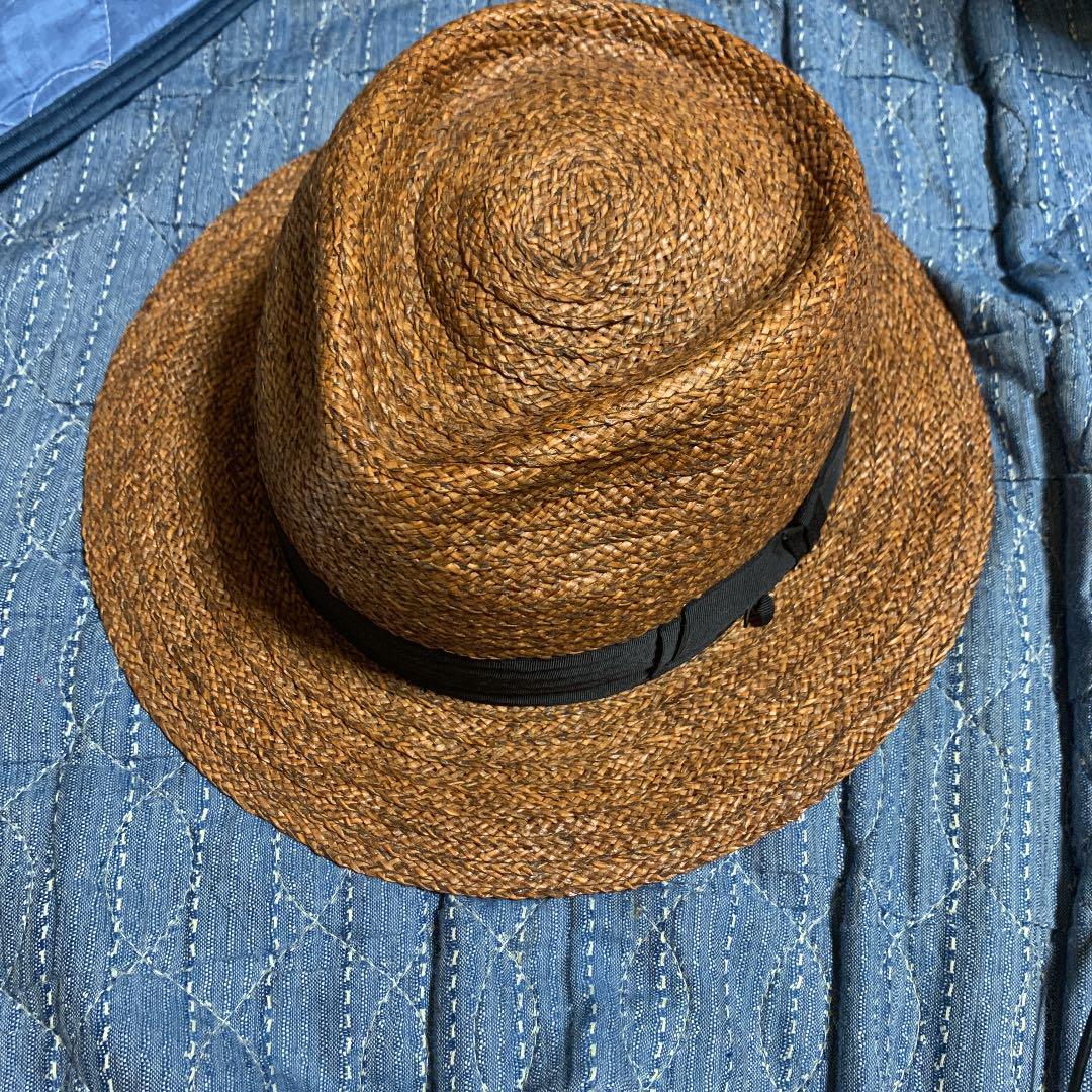 THE H.W.DOG&CO. PINCH STRAW HAT D-00404