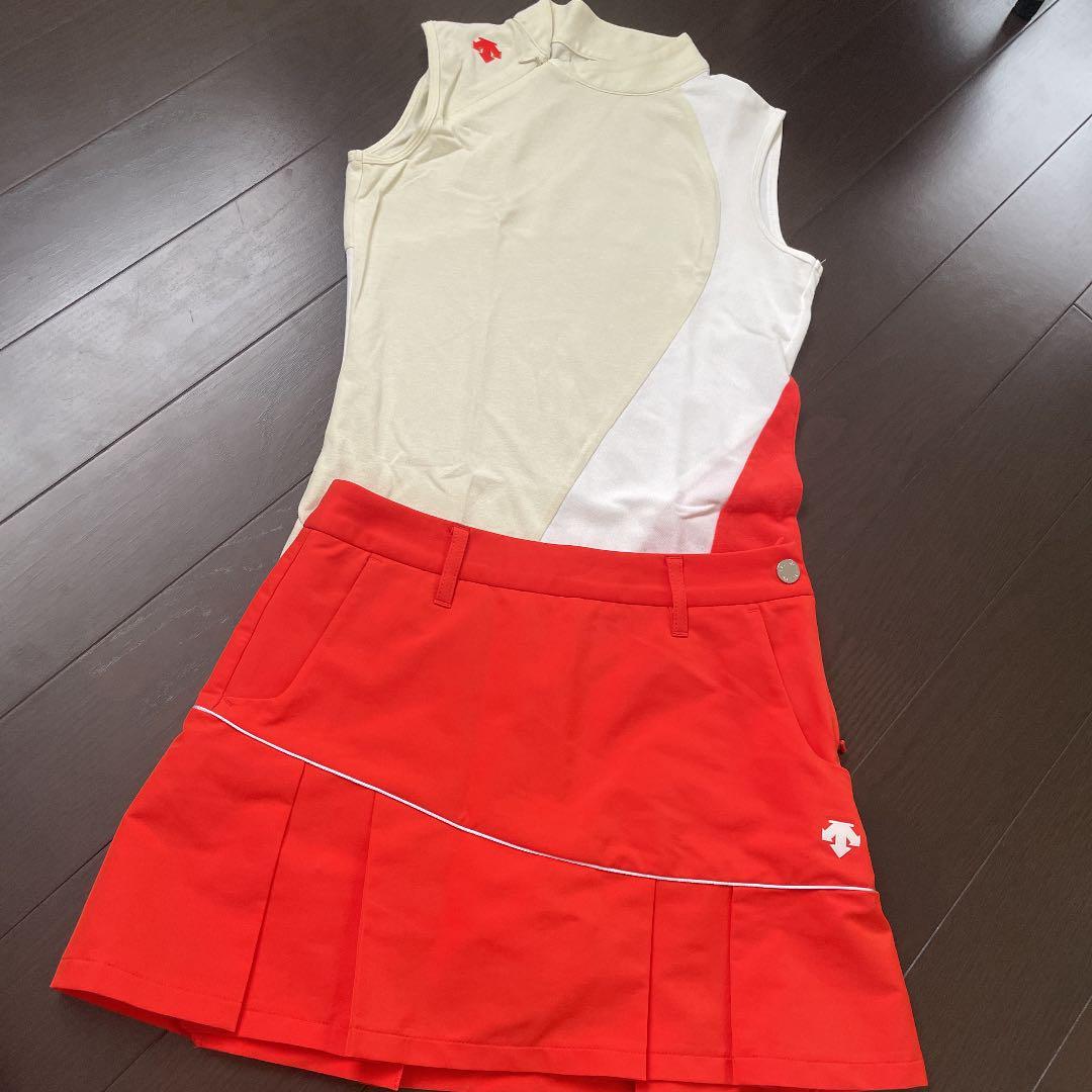 デサント　レディースゴルフウェア　セットアップ　S〜XS