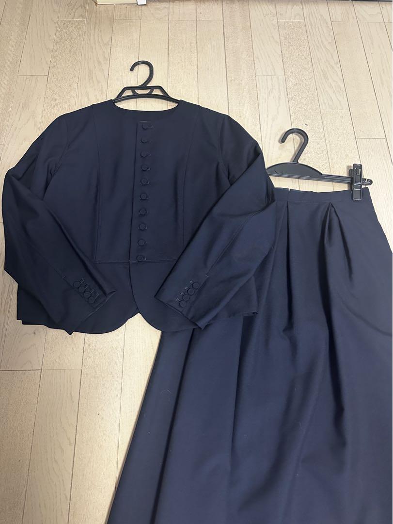 グランマママドーター ジャケット スカート セット 入学 卒業 セレモニー