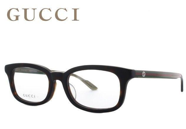 新品 GUCCI メガネ 9105J ハバナマット 黒 グッチ 眼鏡 ケース付