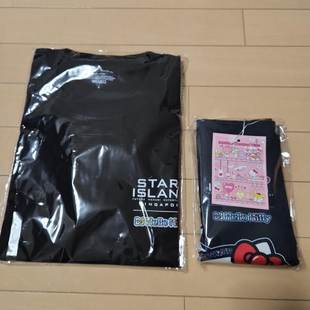 ⭐スターアイランド⭐シンガポール限定⭐ハローキティTシャツとバッグ⭐
