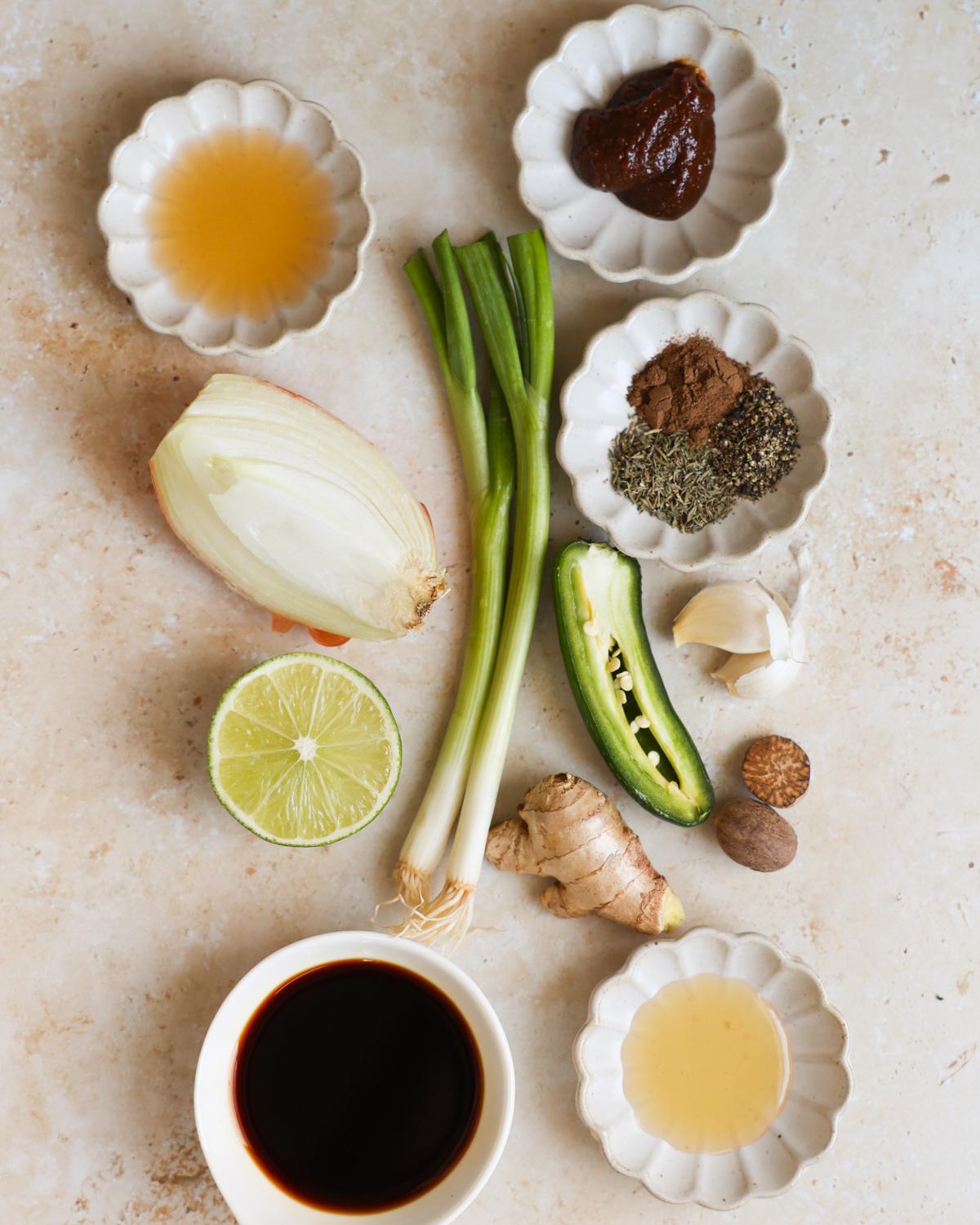 Jerk Marinade Ingredients