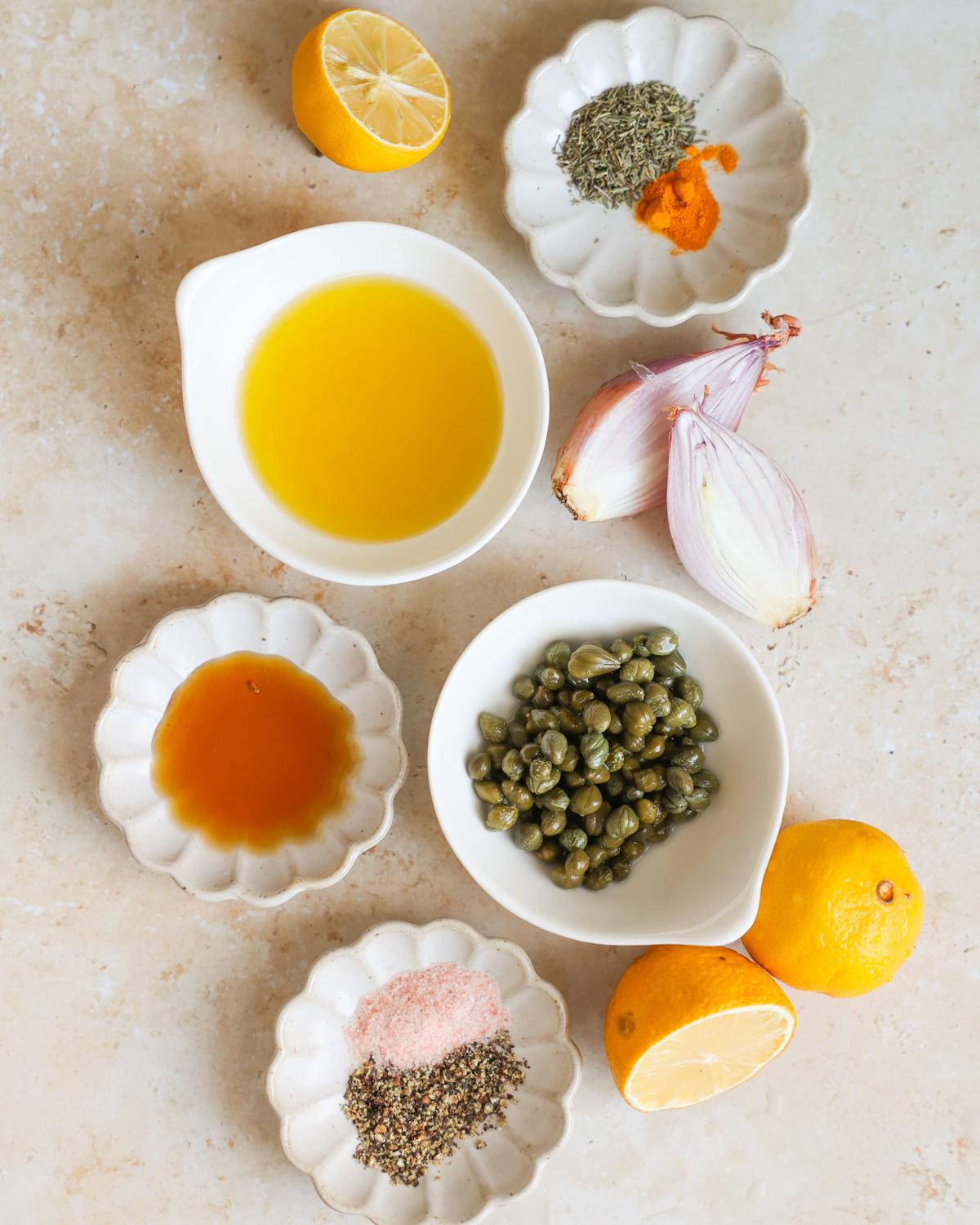 lemon caper marinade ingredients