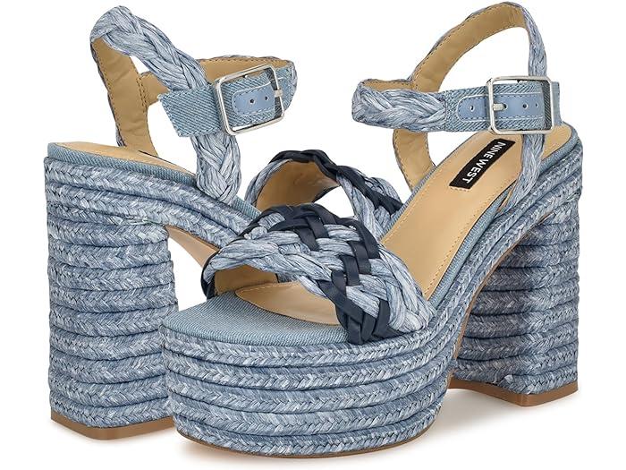 (取寄) ナインウエスト レディース Nine West women Nine West Jolane Light Blue Multi