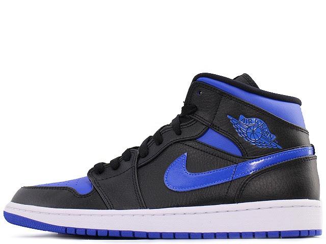 NIKE AIR JORDAN 1 MID 554724-068ナイキ エア ジョーダン 1 ミッド ブラック/ハイパーロイヤルBLACK/HYPER ROYAL-WHITE