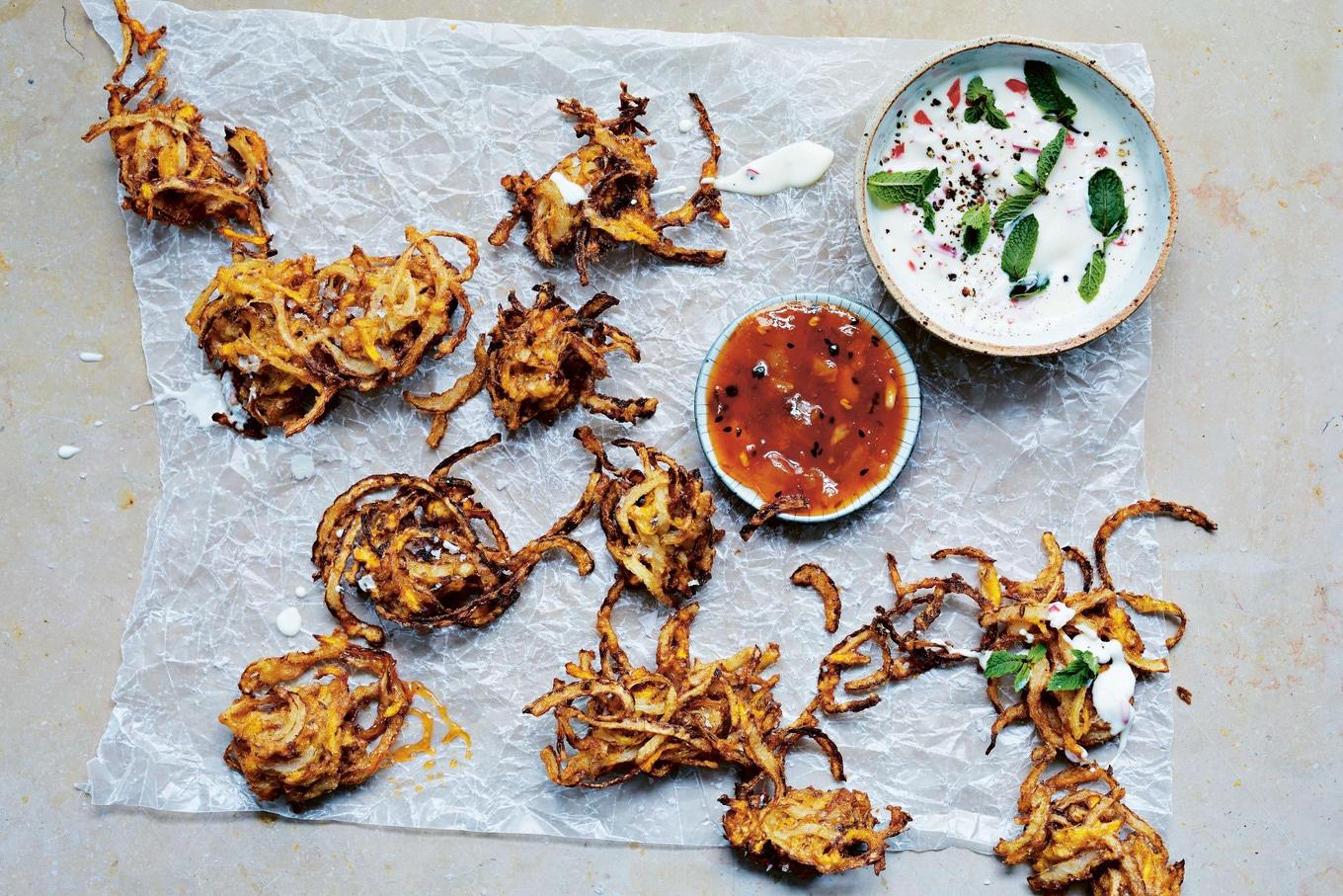 VegNews.OnionBhajis