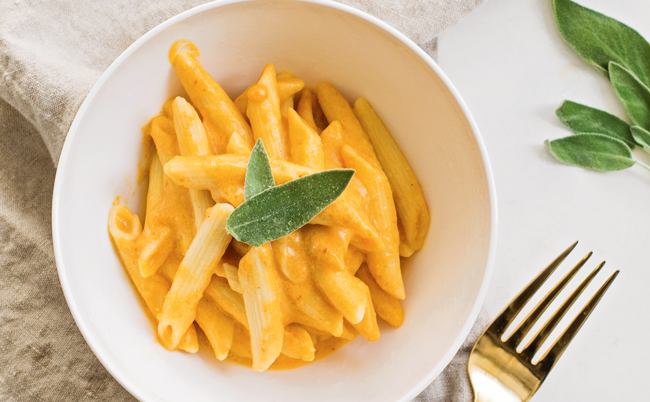 VegNews.PumpkinCreamPenne.Feature