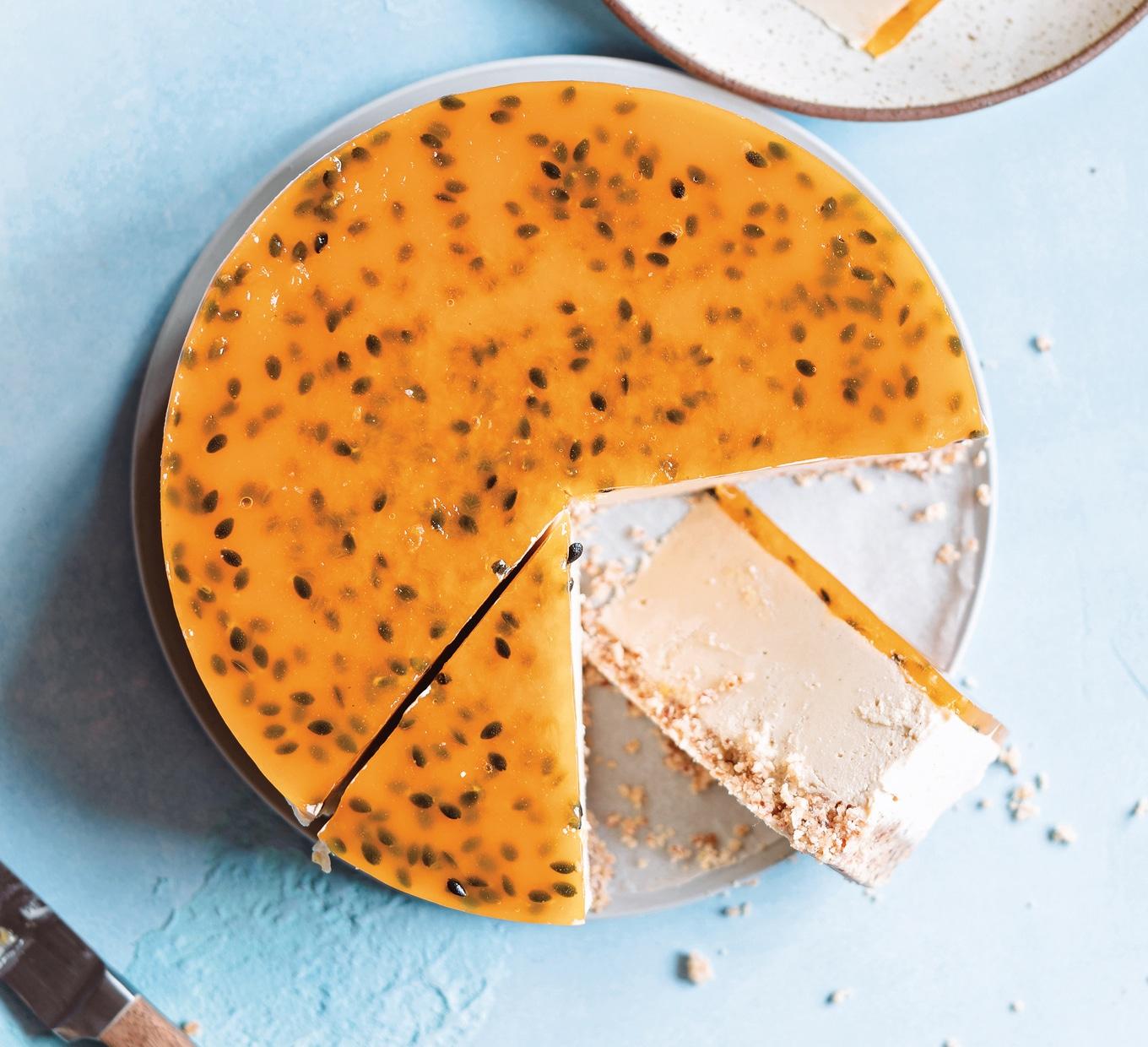 VegNews.PassionfruitWhiteChocolateCheesecake