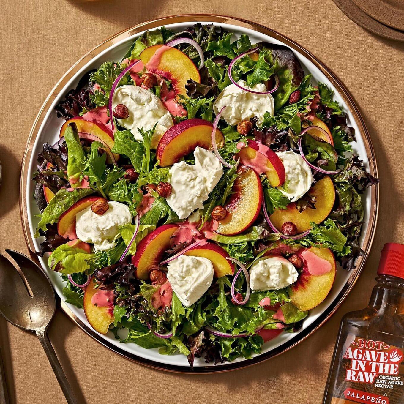 VegNews.veganhothoneysalad.thehotraw