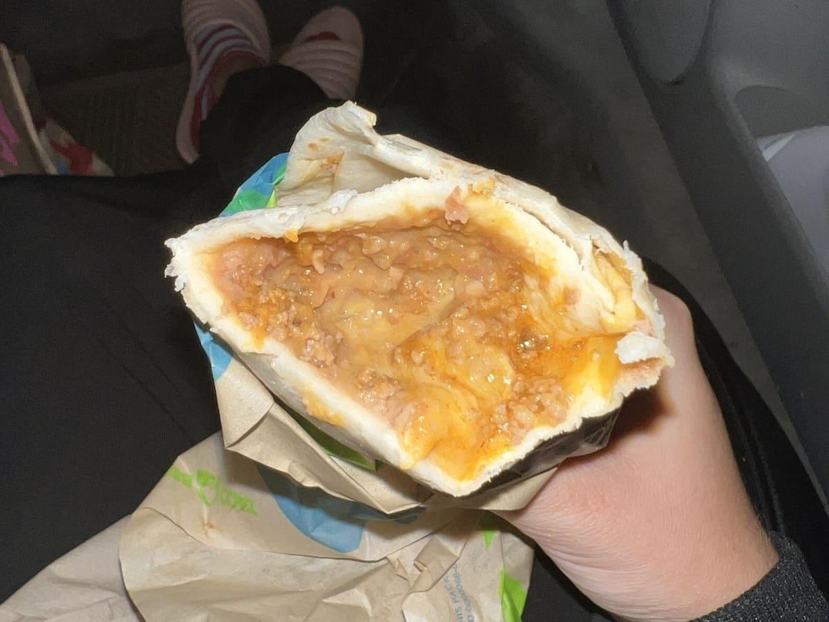 taco bell Fresco Style Grilled Burrito Supreme