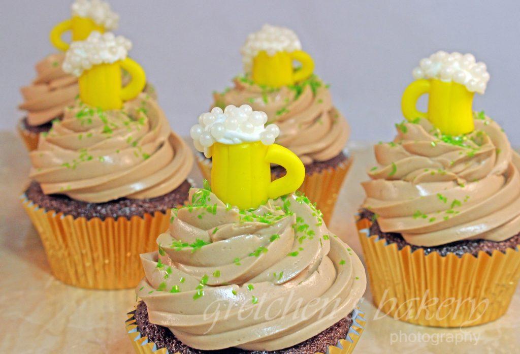 Vegan Bailey's Irish Cream Cupcakes