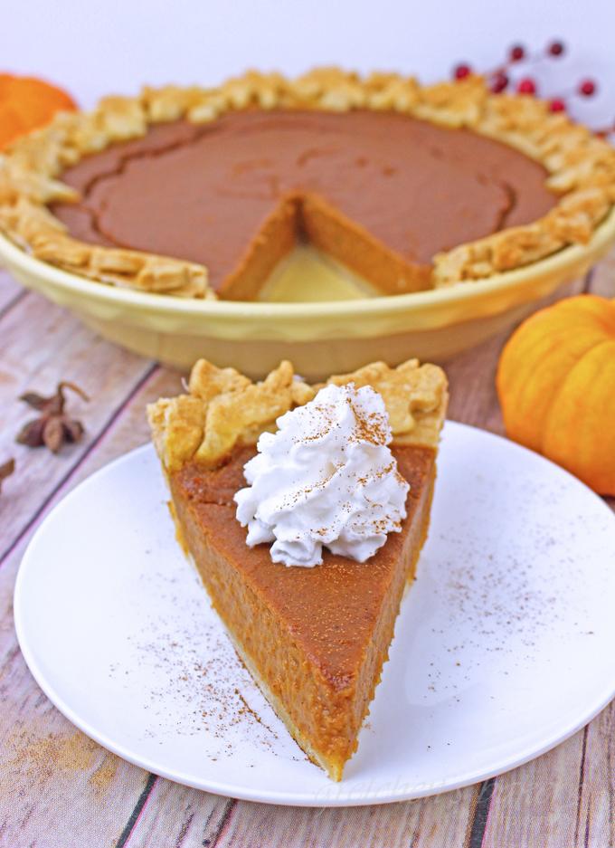 Vegan Pumpkin Pie Recipe