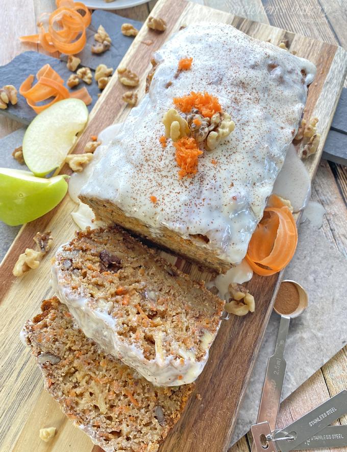 Carrot Apple Cake Bread