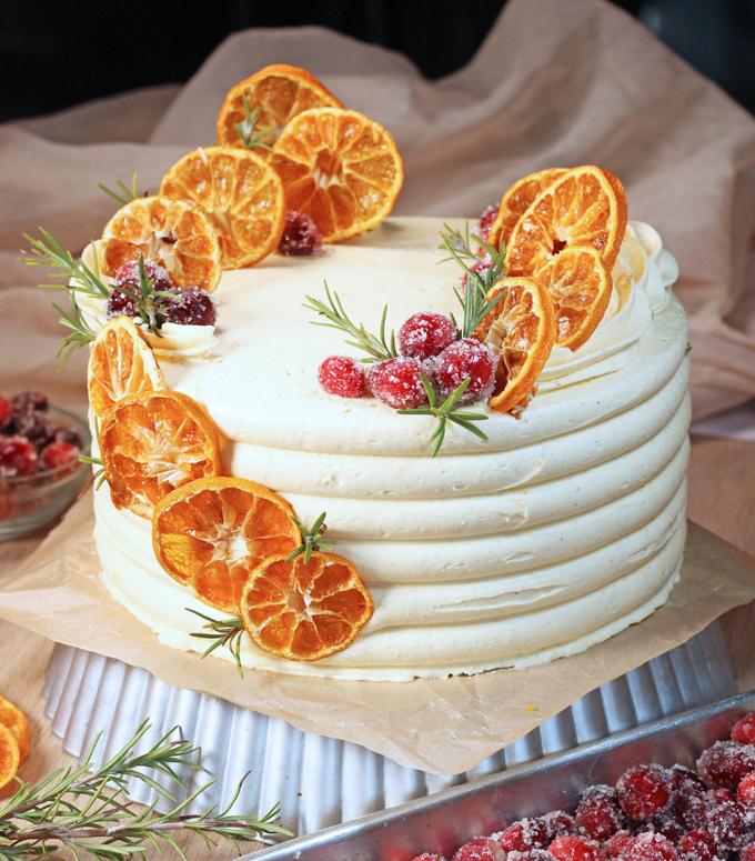 Orange Cardamom Cake