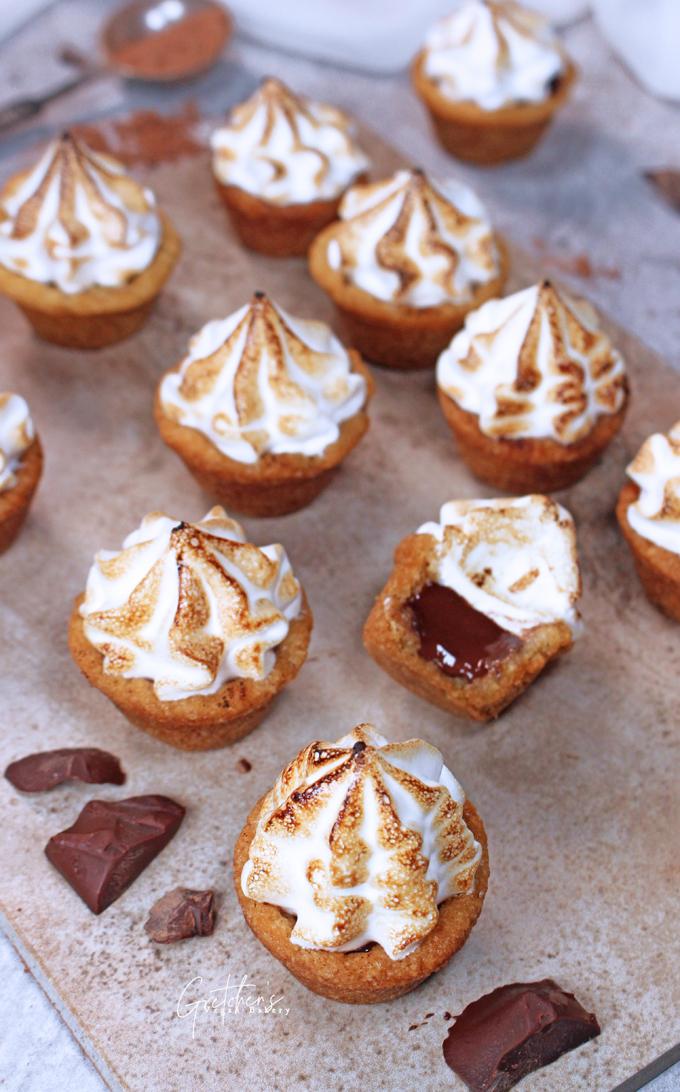 S'mores Cookie Cups