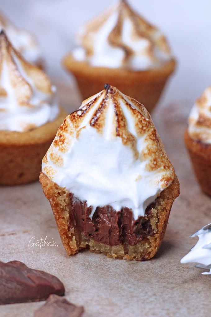 S'mores Cookie Cups