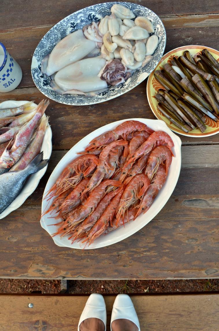 Cooking seafood a la plancha, Mama Ía blog