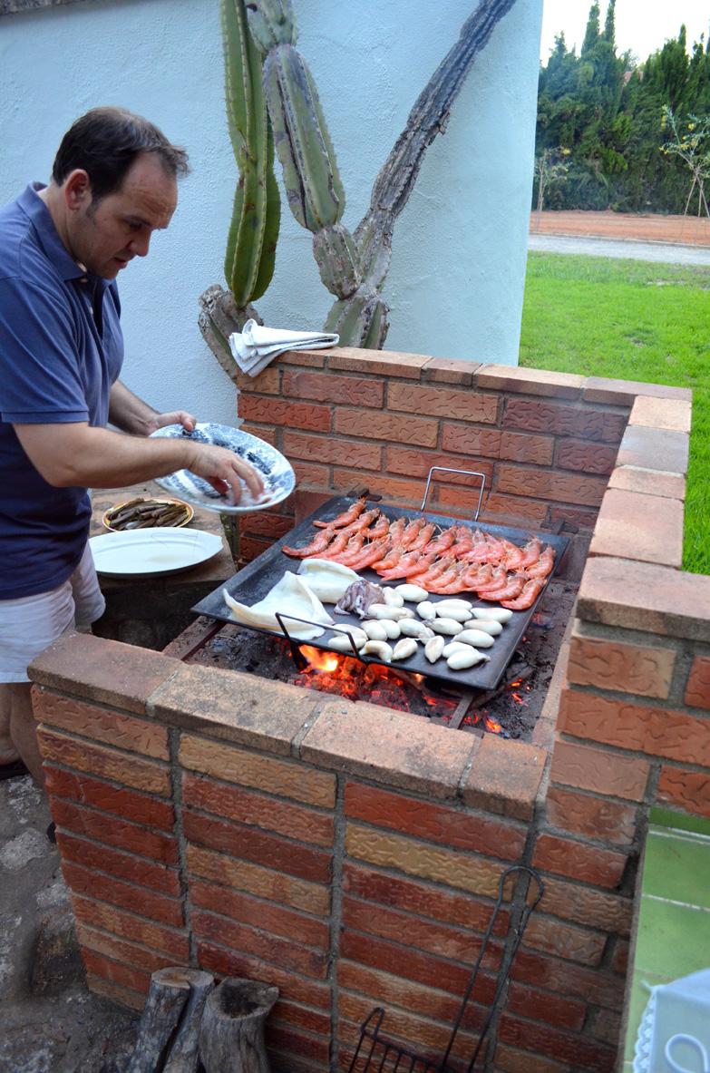 Cooking a la plancha, Mama Ía blog