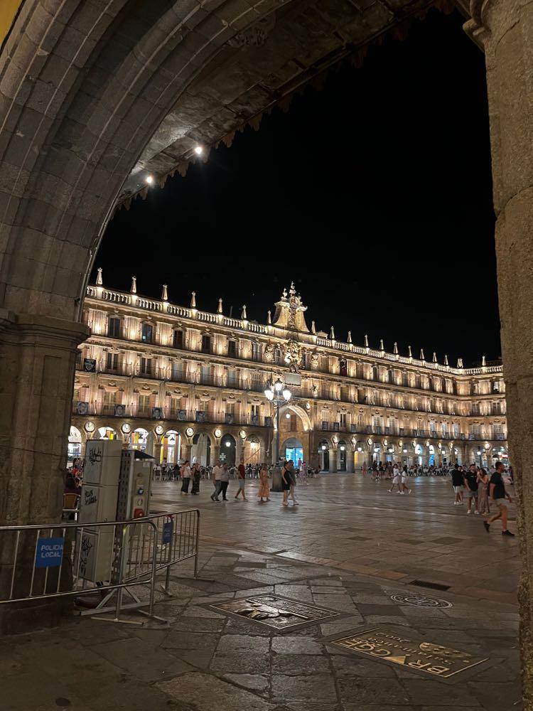 Plaza Mayor de Salamanca, Mama Ía blog