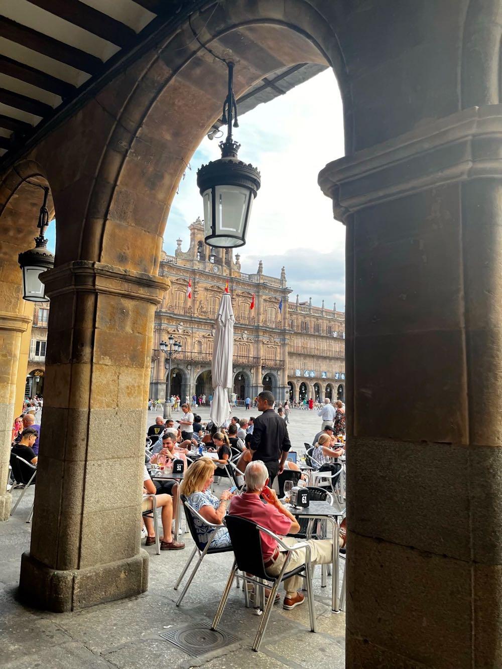 Plaza Mayor de Salamanca, Mama Ía blog