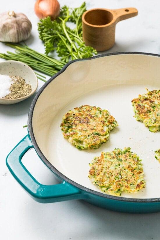 Zucchini fritters