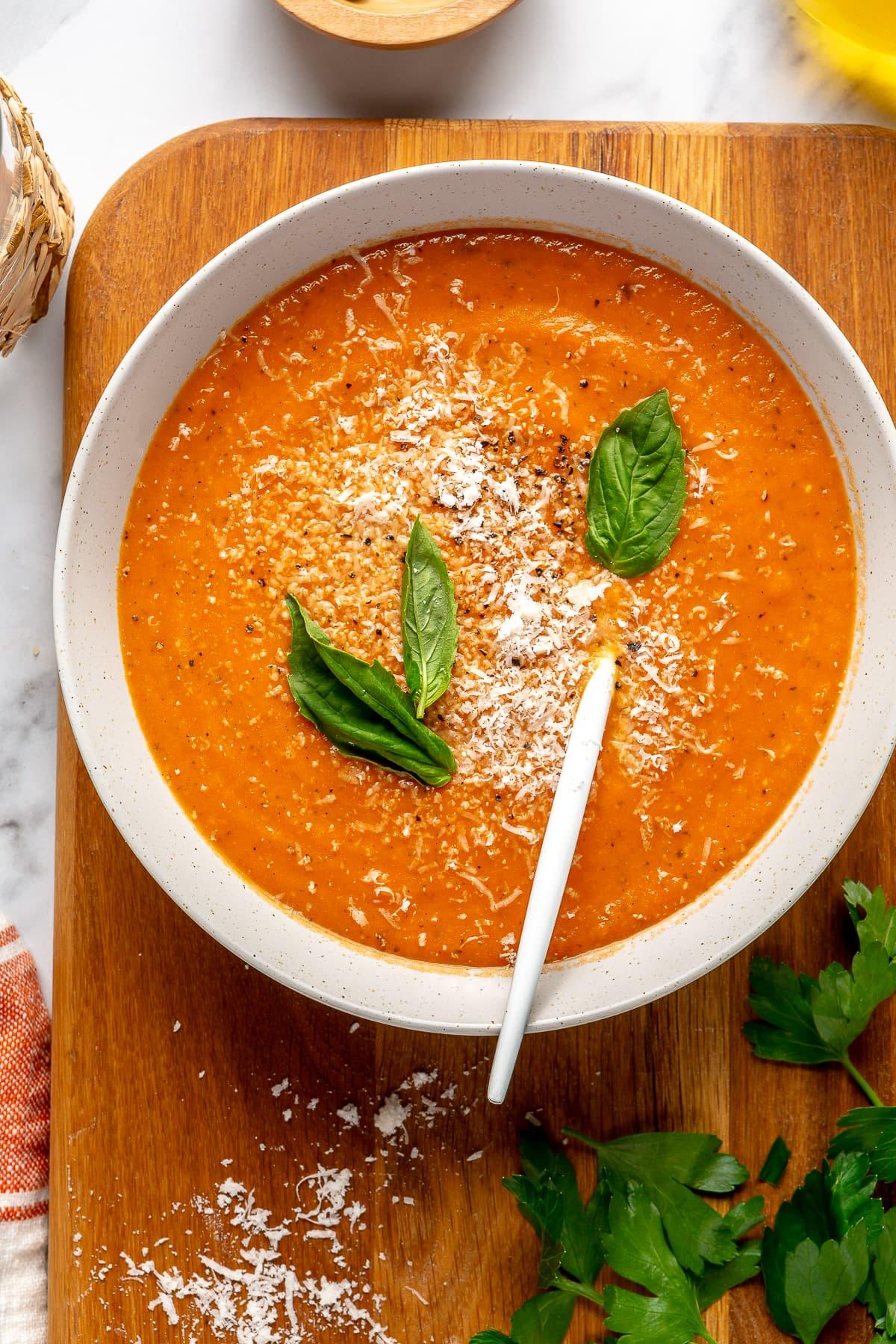 Roasted Red Pepper Soup