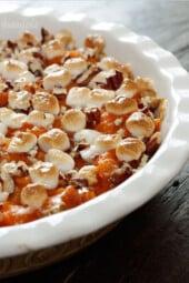 Sweet Potato Casserole with Marshmallows