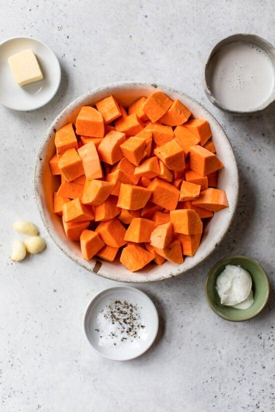 mashed sweet potato ingredients