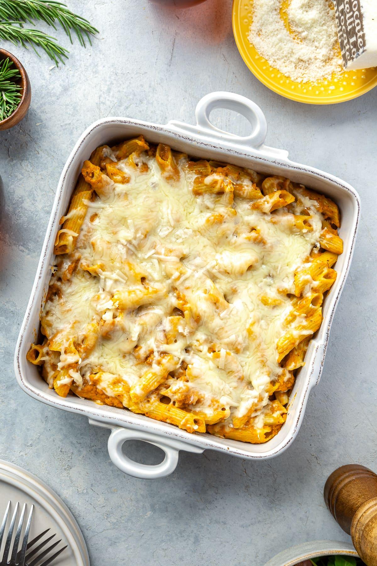 Baked Pumpkin Pasta