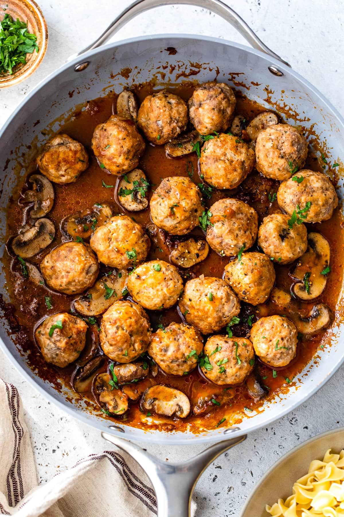 Salisbury Steak Meatballs