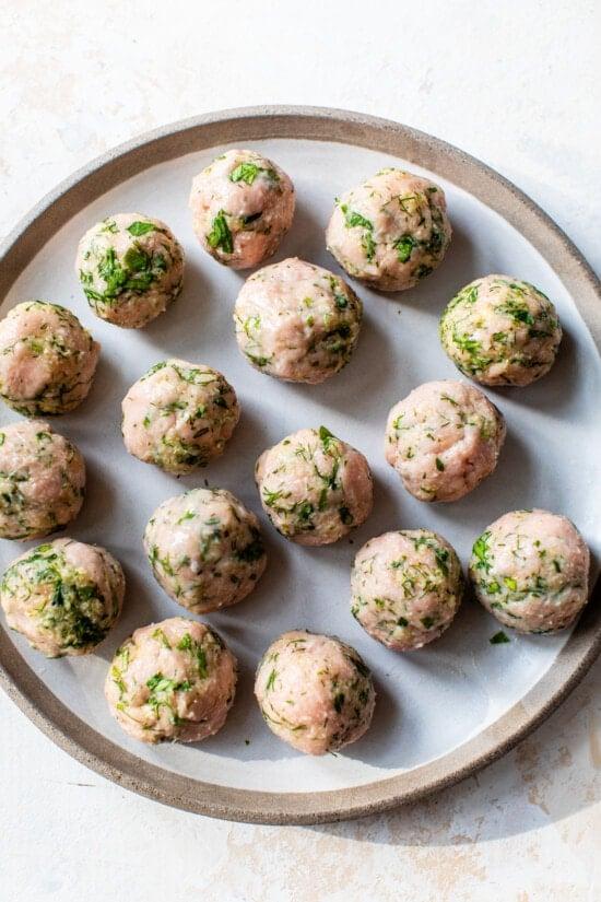 Mediterranean Turkey Meatballs