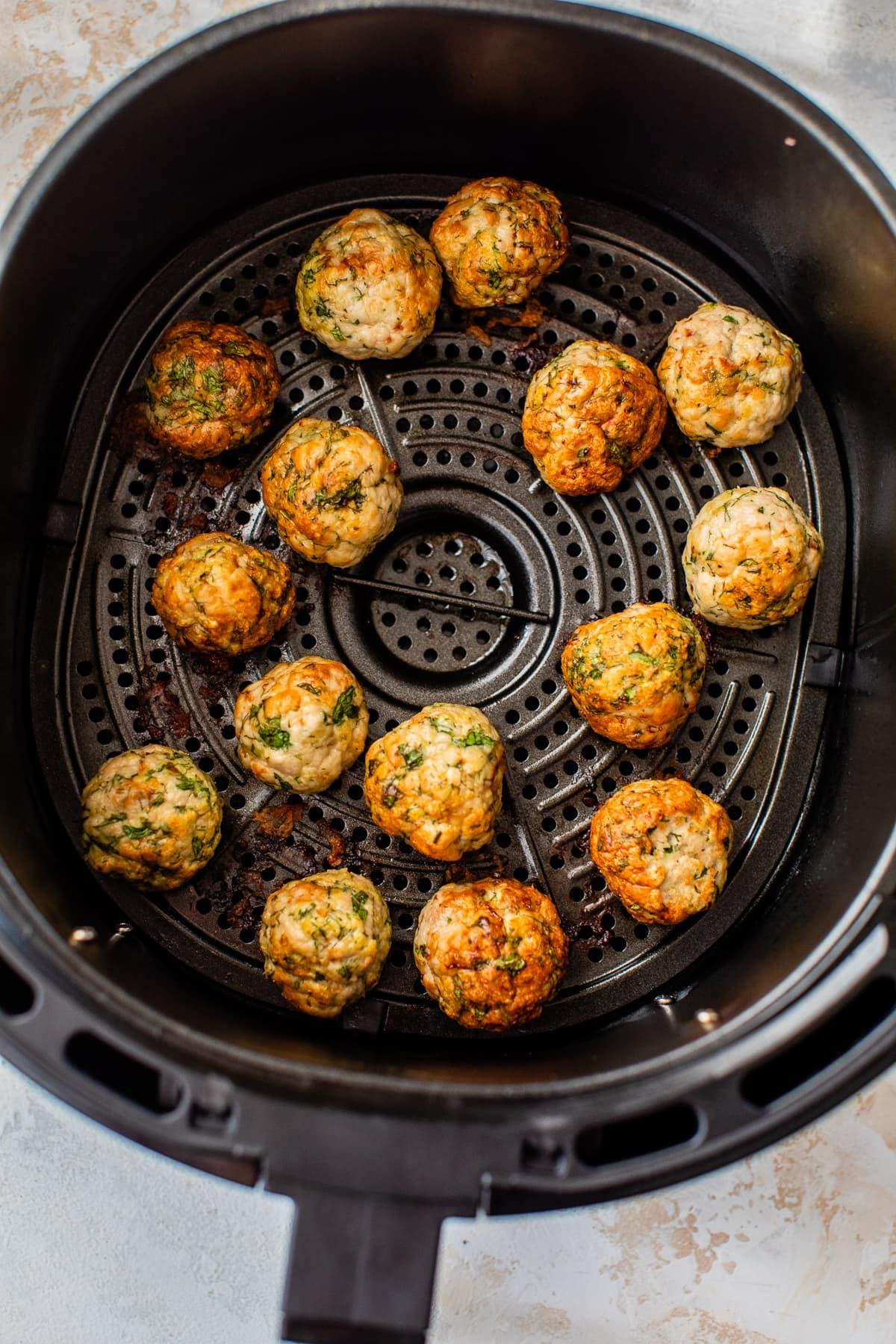 air fryer meatballs