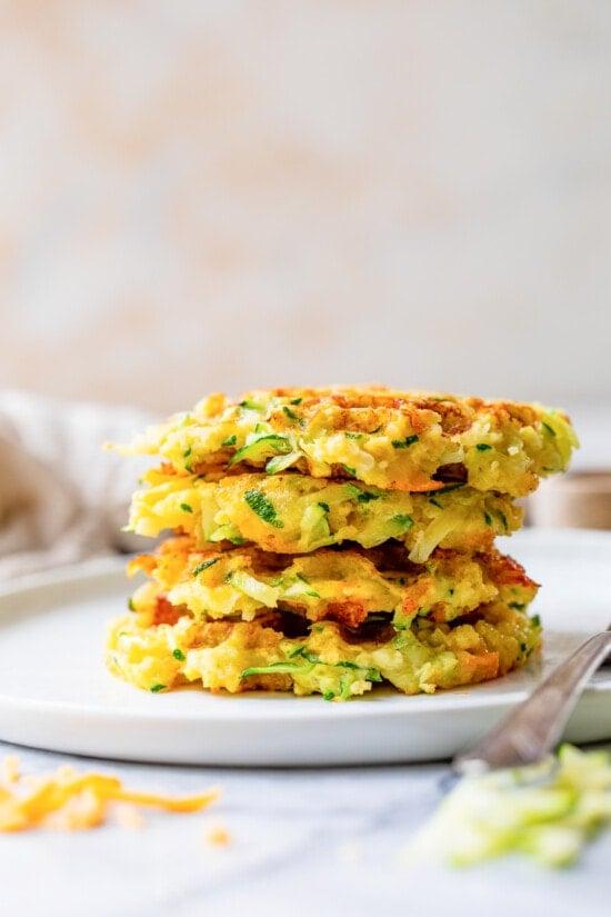 Savory Zucchini Waffles