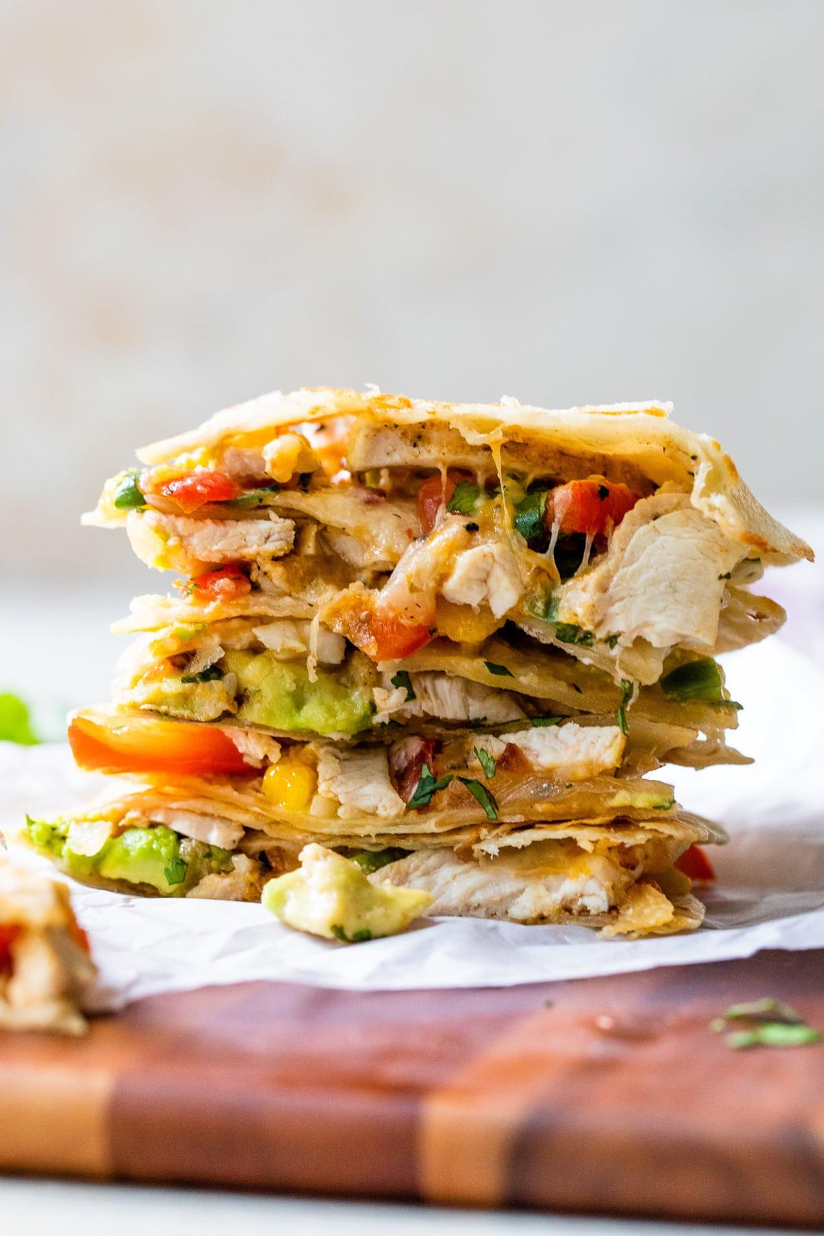 Chicken Quesadillas