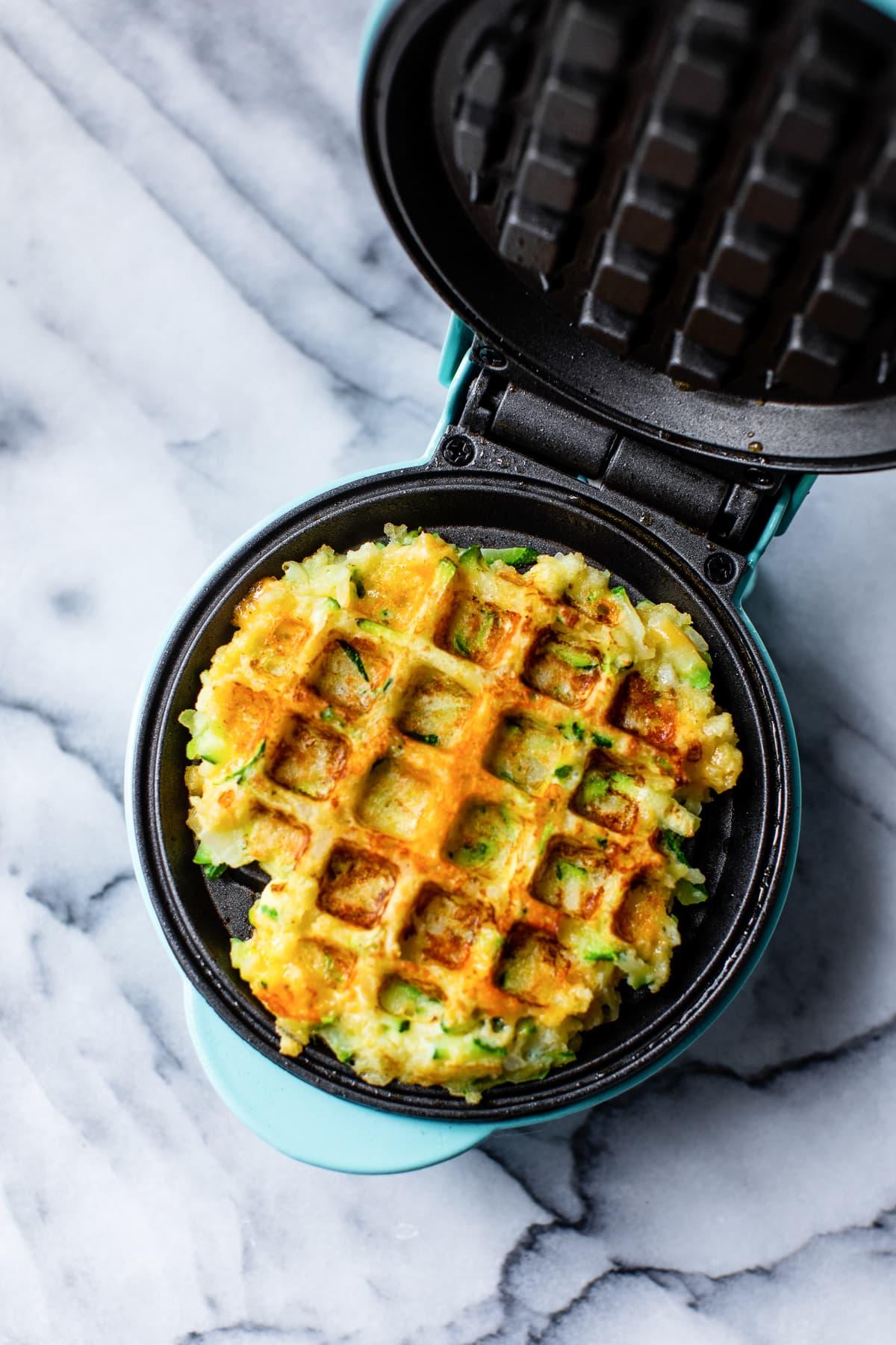 Savory Zucchini Waffle Recipe